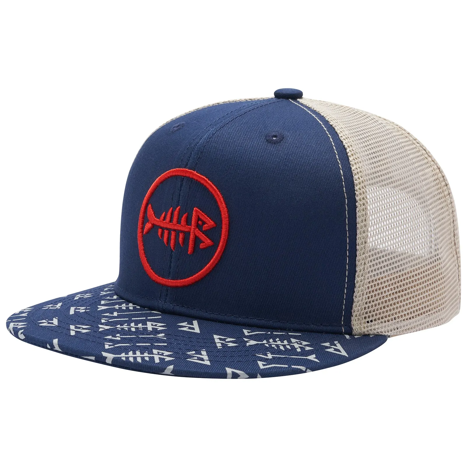 Boné Trucker Bassdash de Aba Plana em Rede Ajustável - Image 11