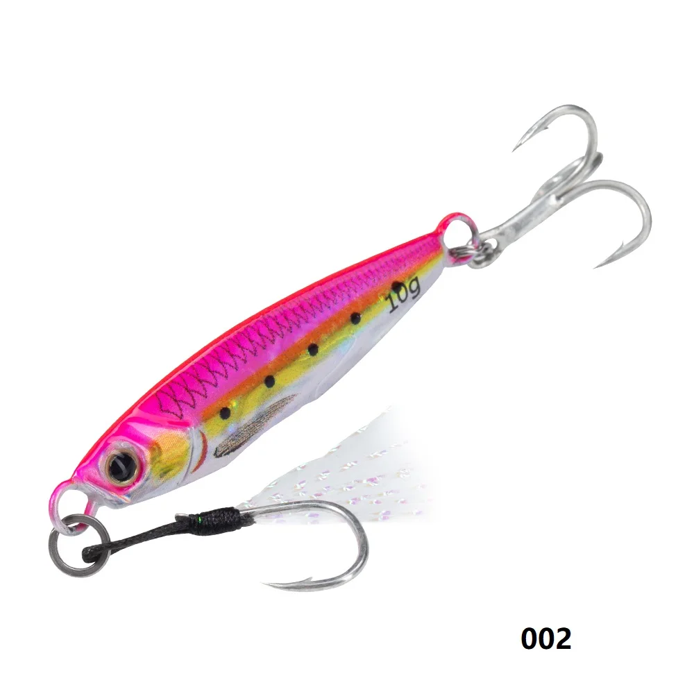Jig Metálico Casting Jig Hunthouse 7g a 80g para Shore Jigging - Image 11