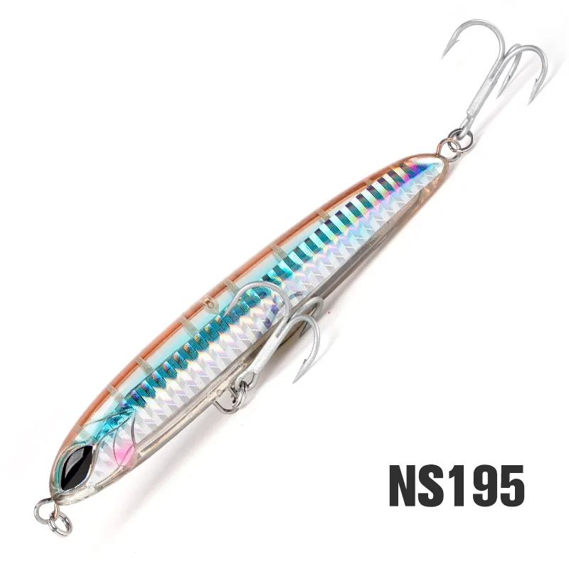Stickbait Pencil Heavy Sinking NOEBY 115mm 64g 130mm 81g para Predadores de Mar - Image 12