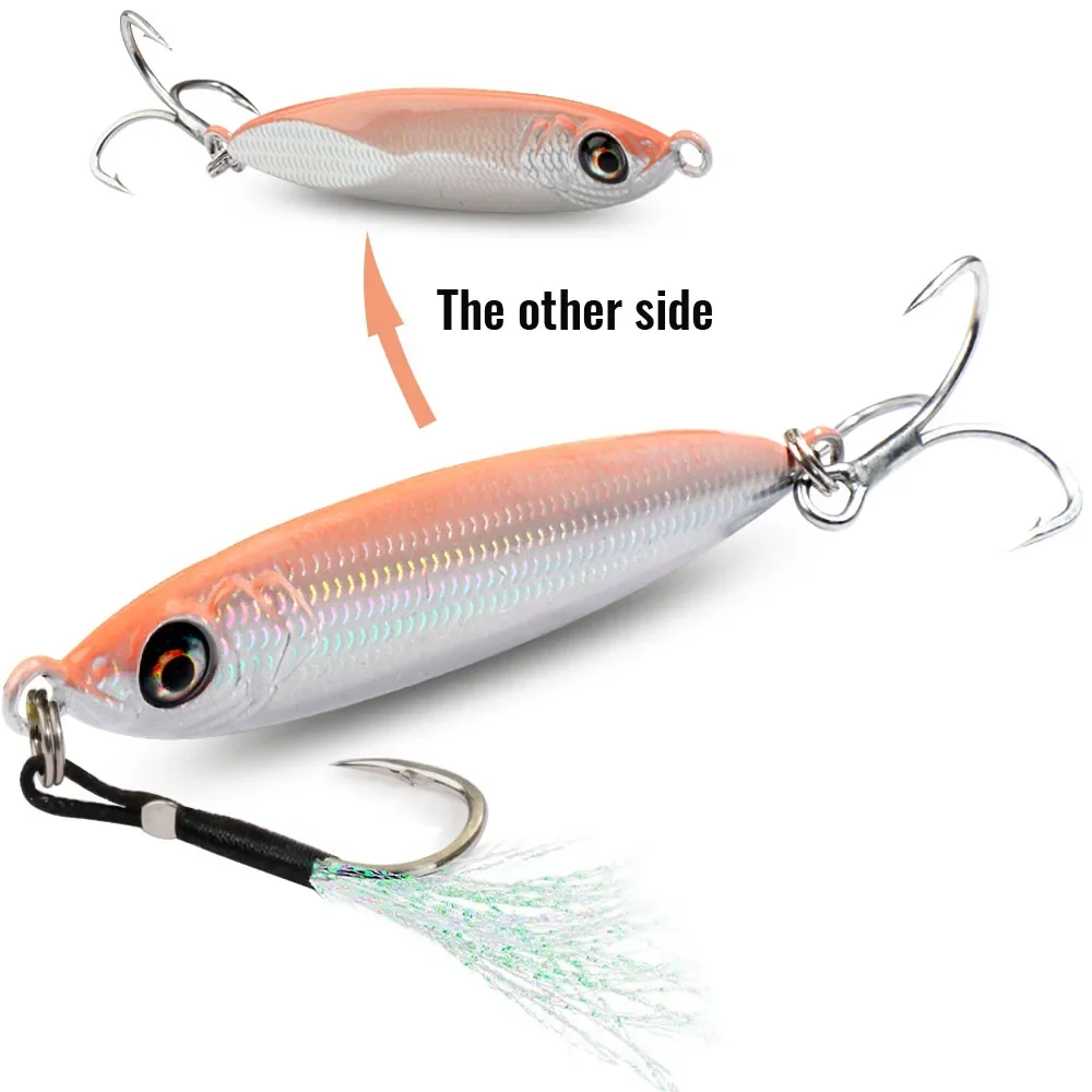 Jig Metálico Casting Jig GOBAIT 20g 30g 40g Holográfico para Predadores - Image 26