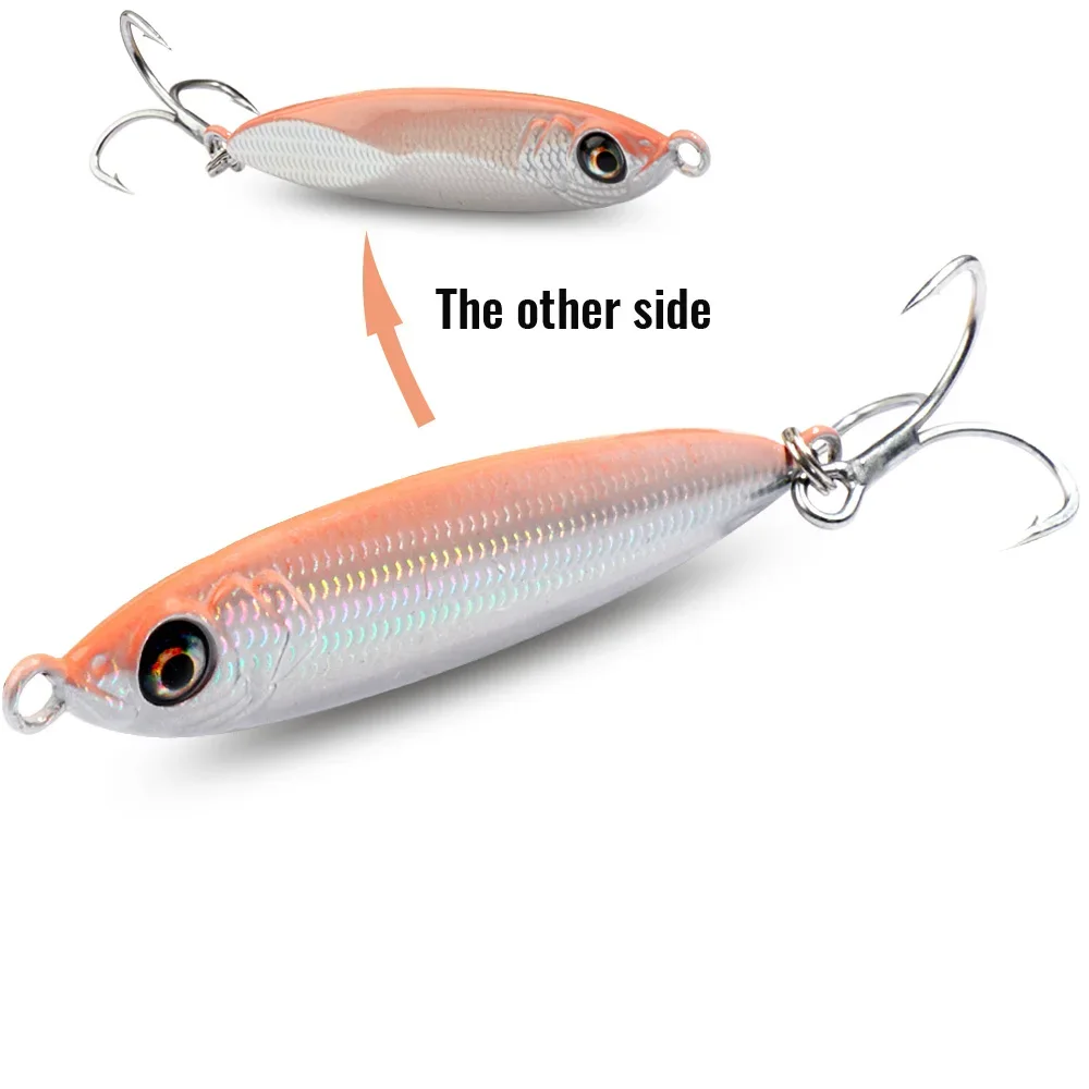 Jig Metálico Casting Jig GOBAIT 20g 30g 40g Holográfico para Predadores - Image 10