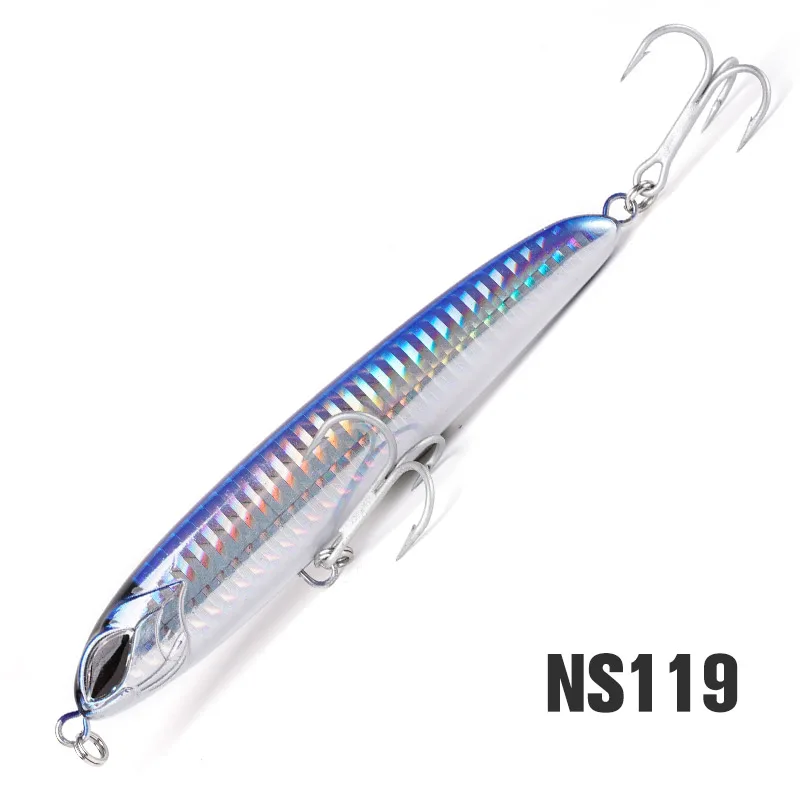 Stickbait Pencil Heavy Sinking NOEBY 115mm 64g 130mm 81g para Predadores de Mar - Image 15