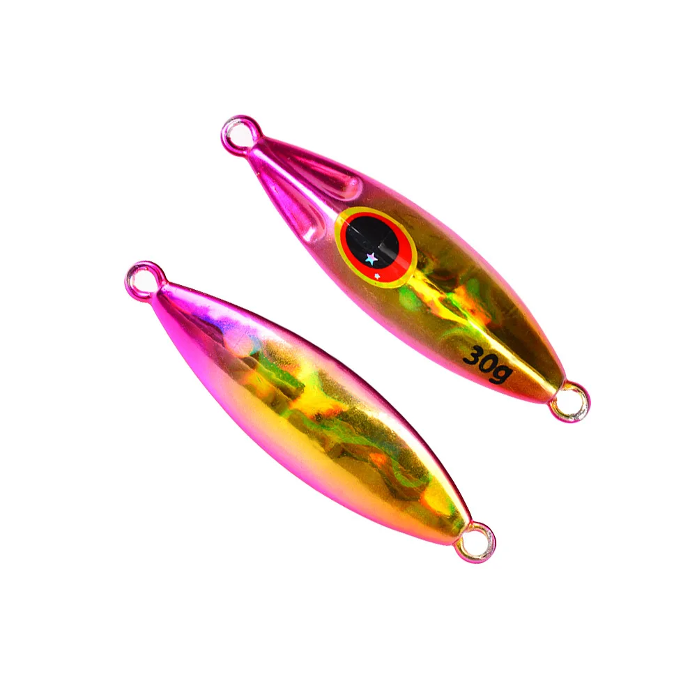 Jig Metálico Slow Pitch Luminescente 30g 40g 60g 80g 100g 120g sem Anzol - Image 18