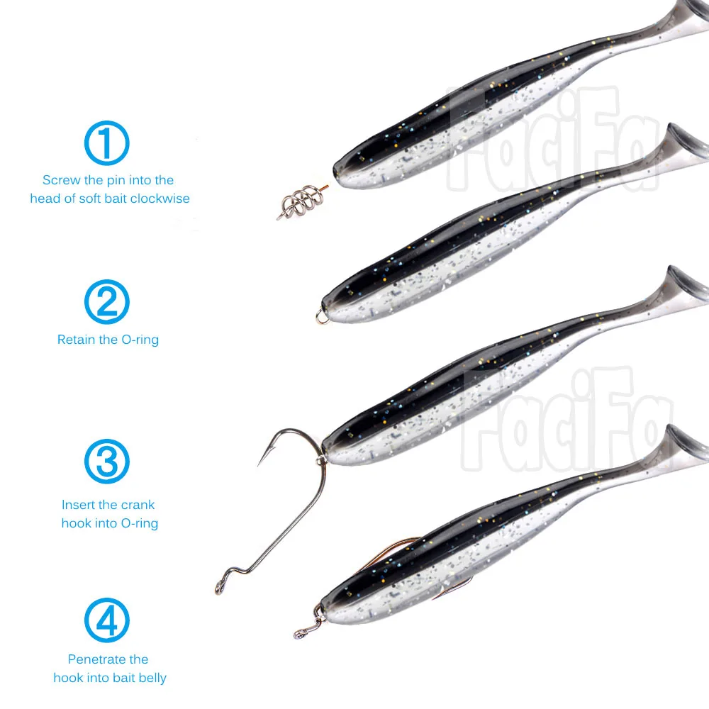 Espirais de Fixação Facifa em Aço Inoxidável para Vinis 20/50/100un - Image 2