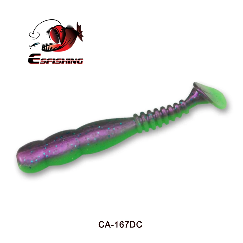 Amostra de Vinil KESFISHING Rock Shiner 50/95/115mm - Image 17