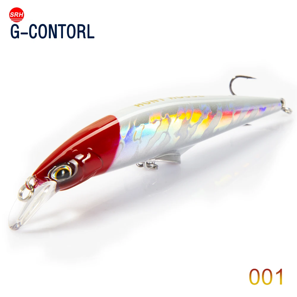 Amostra Hunthouse G-Control Heavy Minnow Afundante 95/120mm 28/41g - Image 12