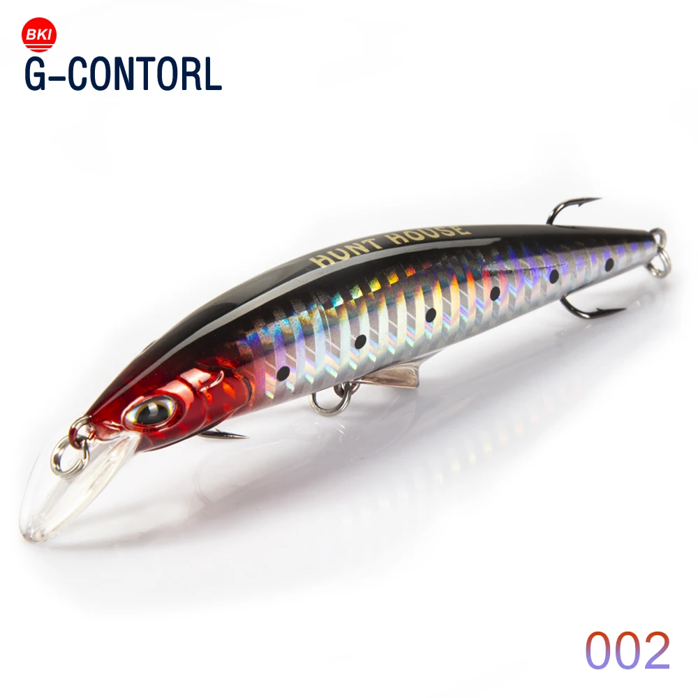 Amostra Hunthouse G-Control Heavy Minnow Afundante 95/120mm 28/41g - Image 11