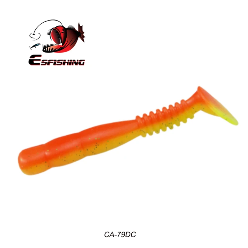 Amostra de Vinil KESFISHING Rock Shiner 50/95/115mm - Image 18