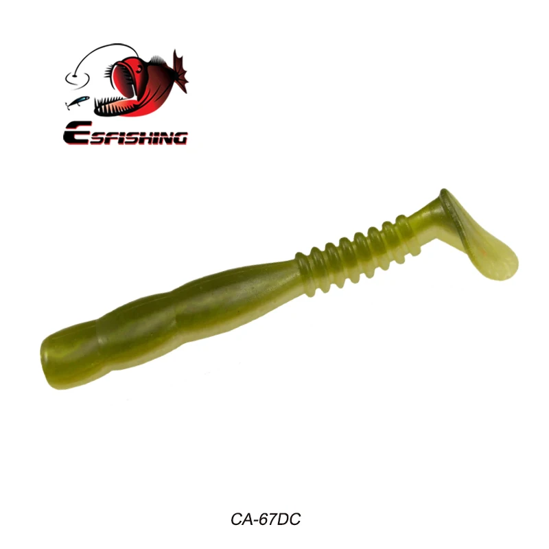 Amostra de Vinil KESFISHING Rock Shiner 50/95/115mm - Image 20