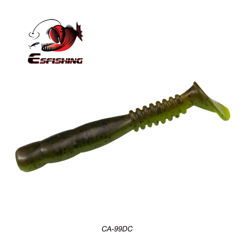 Amostra de Vinil KESFISHING Rock Shiner 50/95/115mm - Image 12