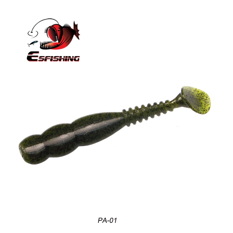 Amostra de Vinil KESFISHING Rock Shiner 50/95/115mm - Image 19