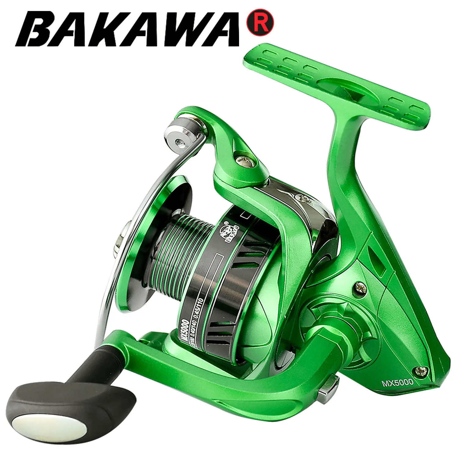 Carreto de Spinning BAKAWA Lizard MX 1000–7000 11 Rolamentos 12kg - Image 2