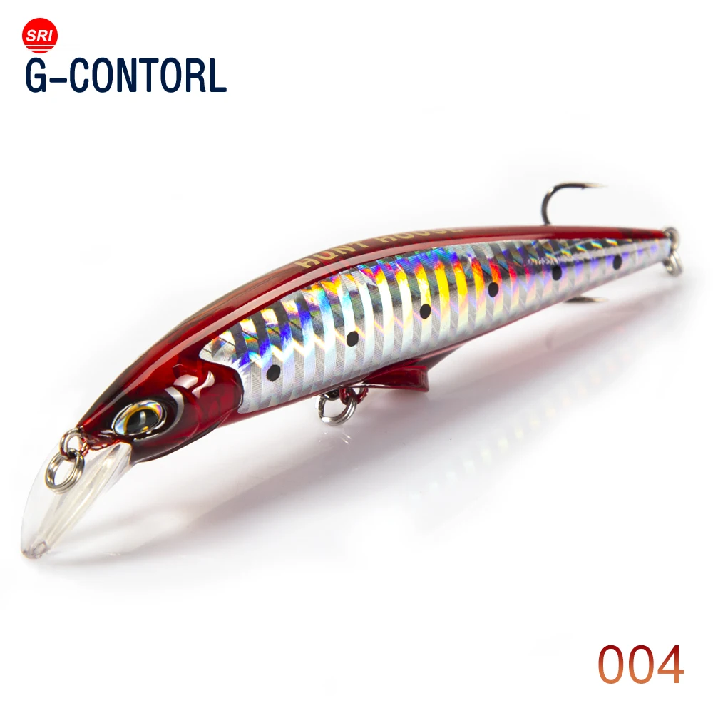Amostra Hunthouse G-Control Heavy Minnow Afundante 95/120mm 28/41g - Image 8