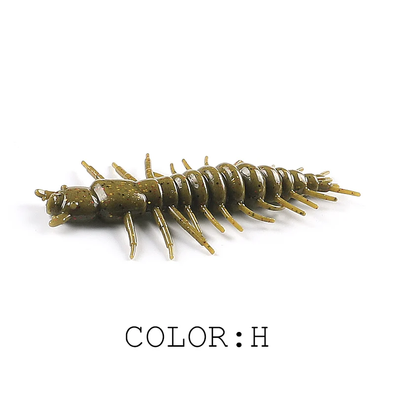 Amostra de Vinil Supercontinent Zaza Larva Flutuante 50/75mm - Image 8
