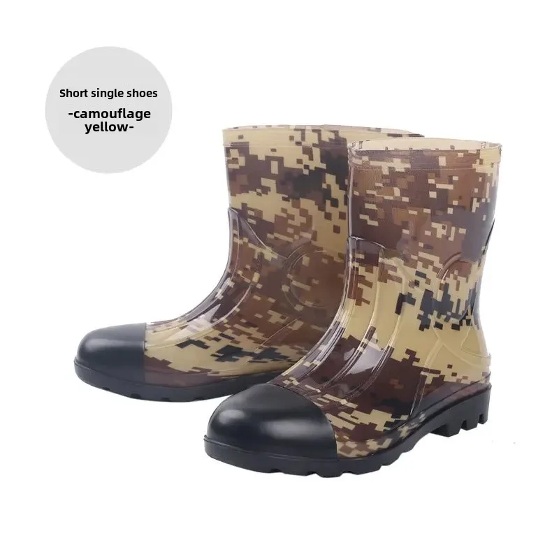 Botas de Pesca Impermeáveis Camufladas Cano Alto - Image 12