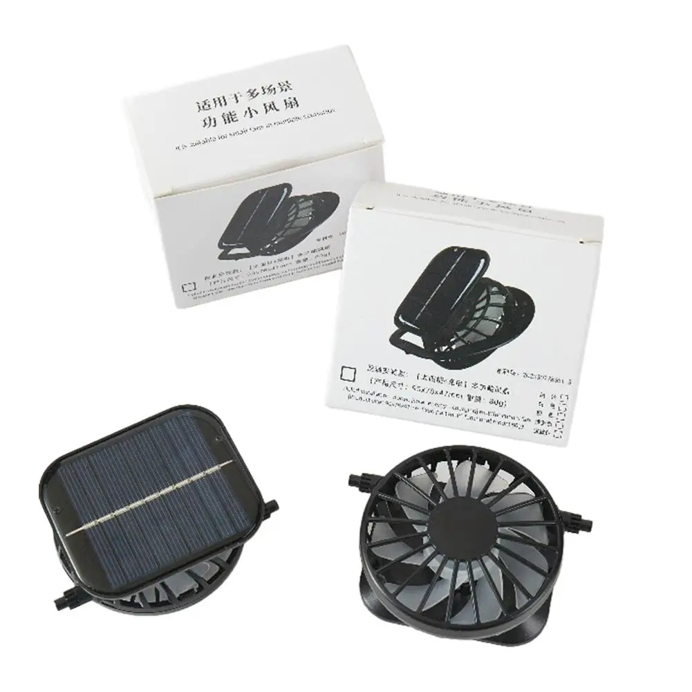 Ventoinha de Clip Solar/USB para Chapéu de Pesca - Image 3
