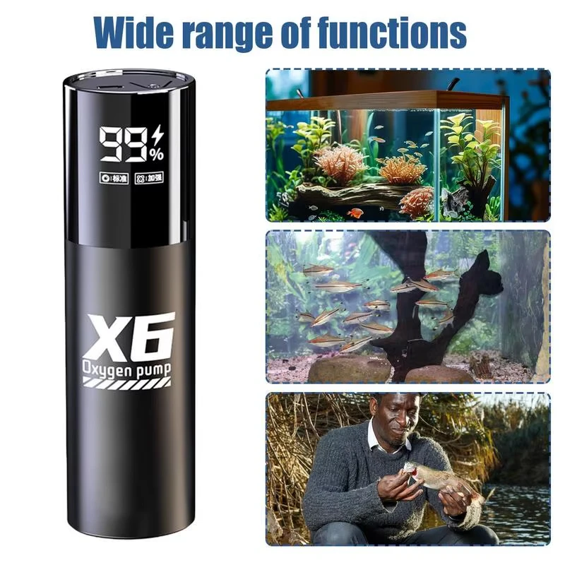 Oxigenador Portátil USB para Isco Vivo e Balde de Pesca - Image 4
