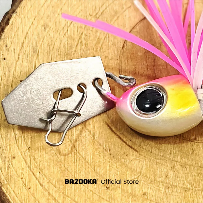 Chatterbait Bazooka 8,5g 58mm com Saia de Silicone - Image 3