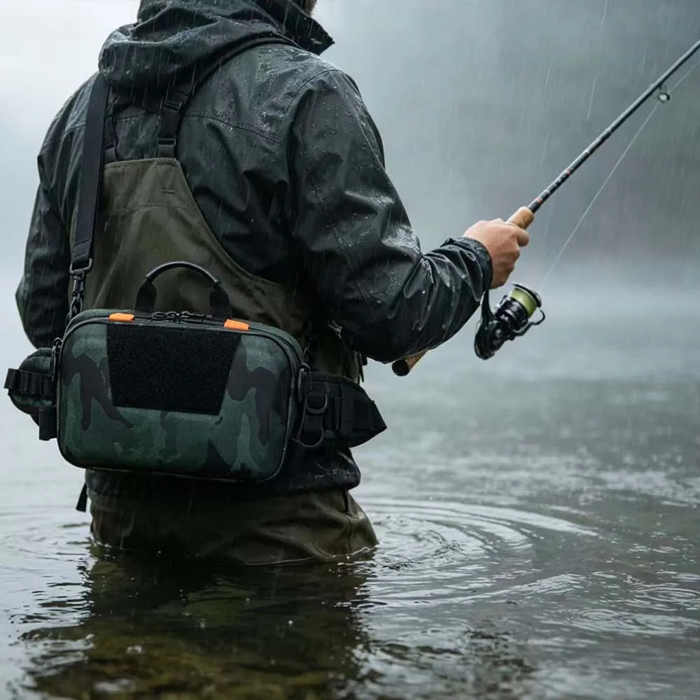 Bolsa TAK YIYING Multifunções de Cintura e Ombro para Pesca - Image 2