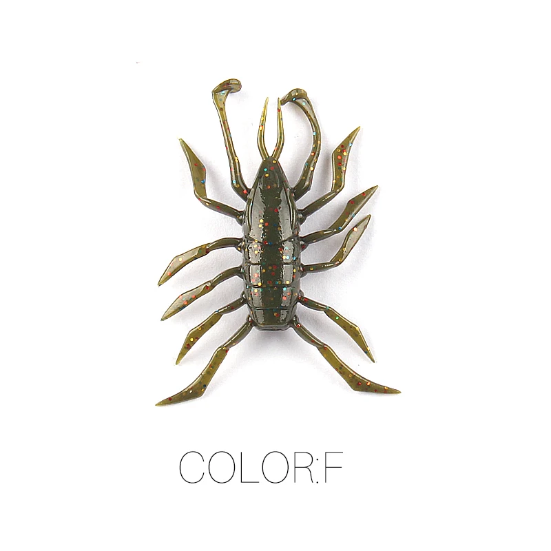 Amostra de Vinil Supercontinent Water Spider 38mm 1,42g 12un - Image 9