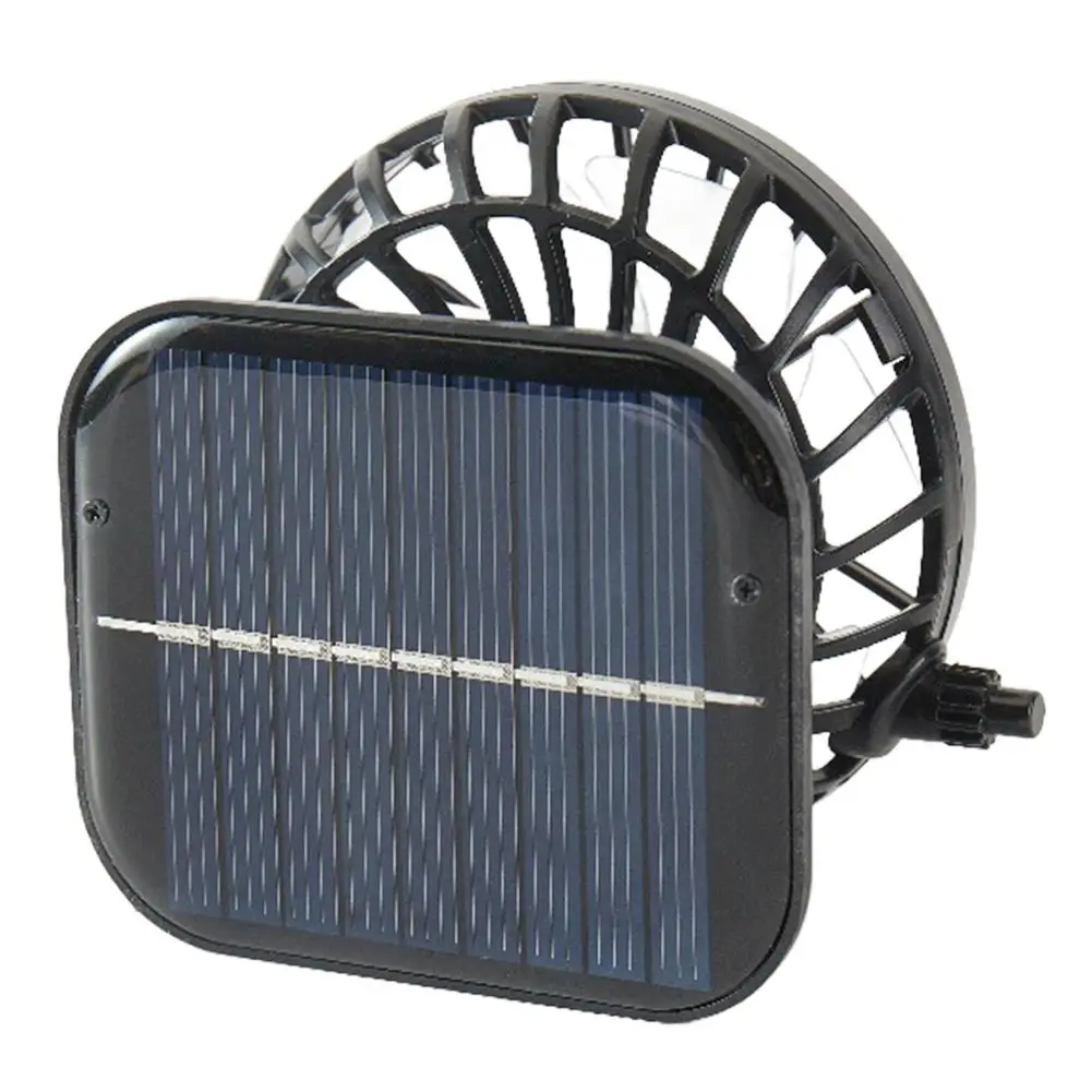 Ventoinha de Clip Solar/USB para Chapéu de Pesca - Image 2
