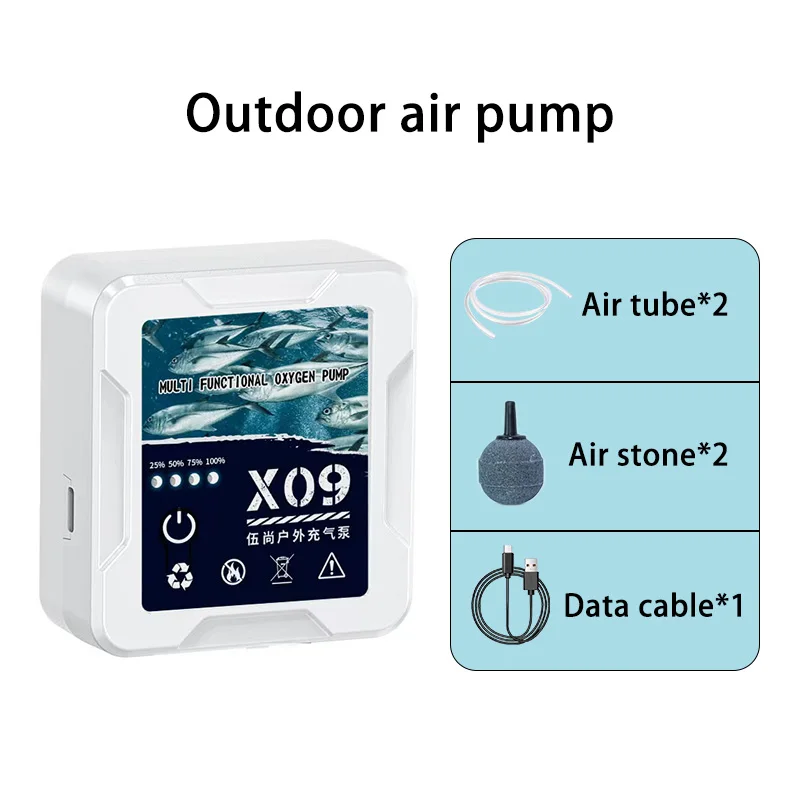 Oxigenador Portátil USB para Isco Vivo e Balde de Pesca - Image 8