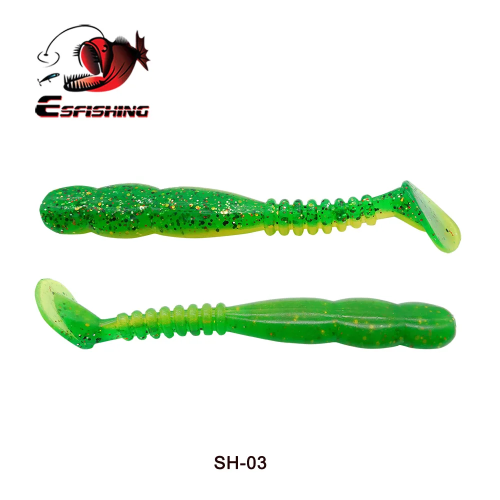Amostra de Vinil KESFISHING Rock Shiner 50/95/115mm - Image 16