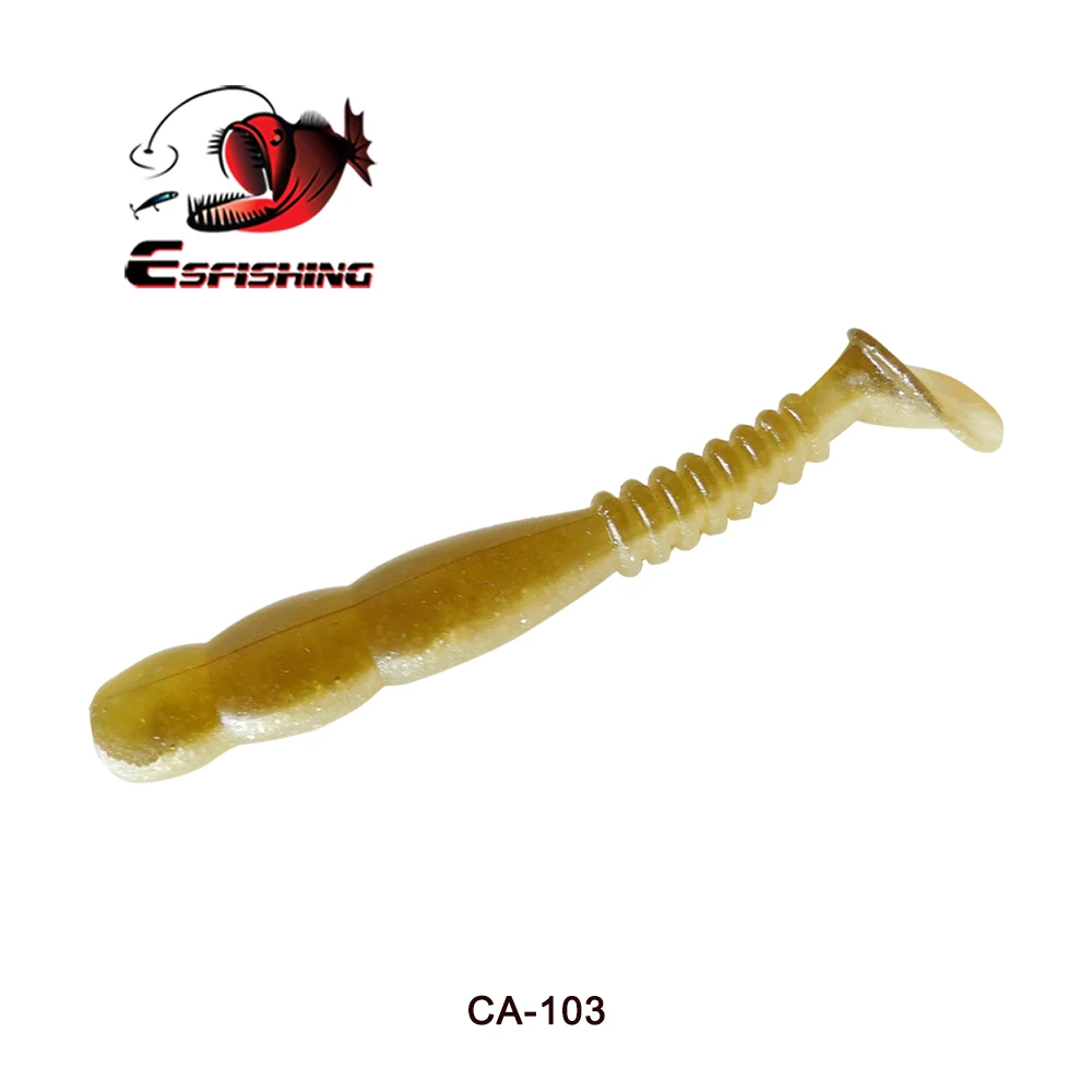 Amostra de Vinil KESFISHING Rock Shiner 50/95/115mm - Image 9