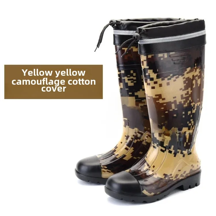 Botas de Pesca Impermeáveis Camufladas Cano Alto - Image 13