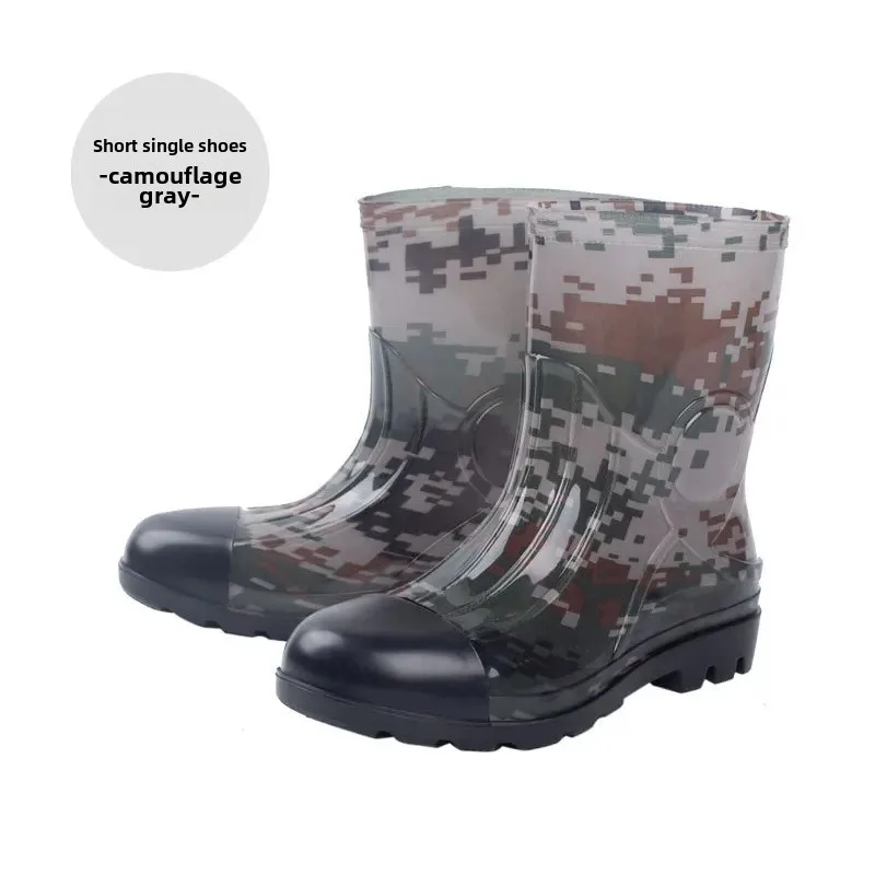 Botas de Pesca Impermeáveis Camufladas Cano Alto - Image 8