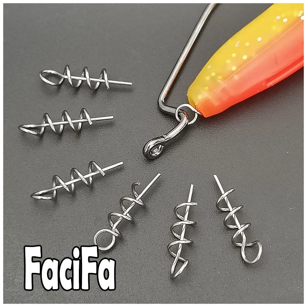 Espirais de Fixação Facifa em Aço Inoxidável para Vinis 20/50/100un