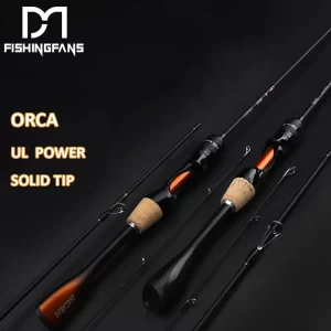 Cana de Spinning FISHINGFANS Orca Solid Tip UL 1–5g