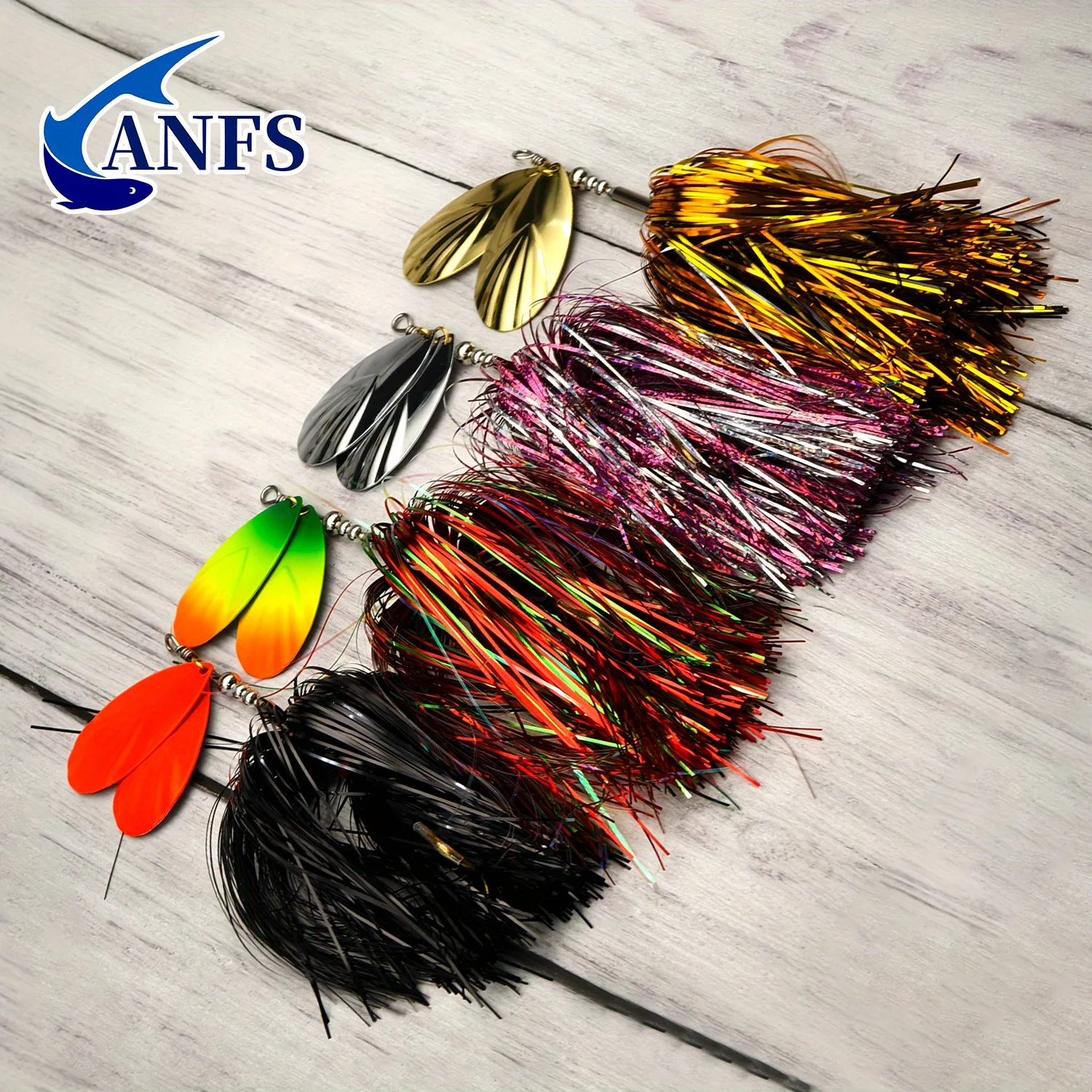 Amostra Bucktail Spinner ANFS 45g para Lúcio e Siluro - Image 2