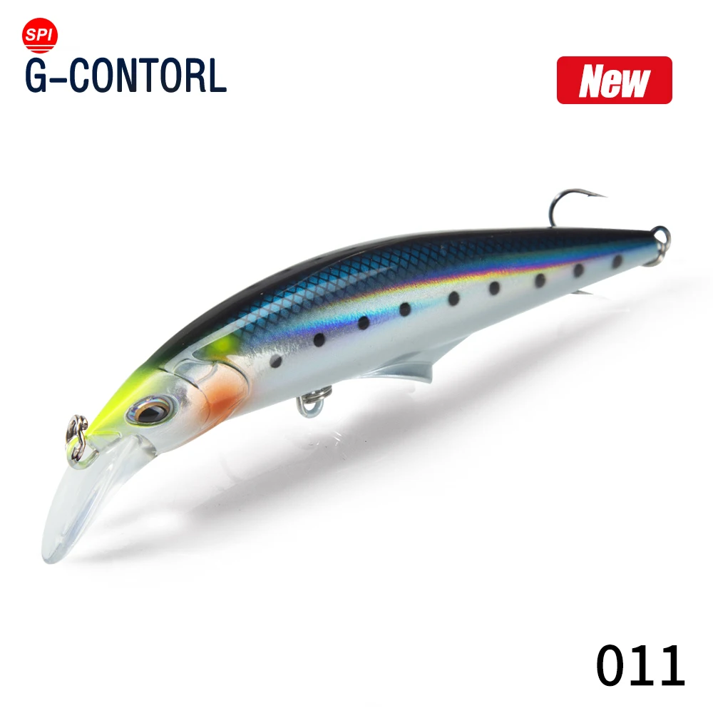 Amostra Hunthouse G-Control Heavy Minnow Afundante 95/120mm 28/41g - Image 10