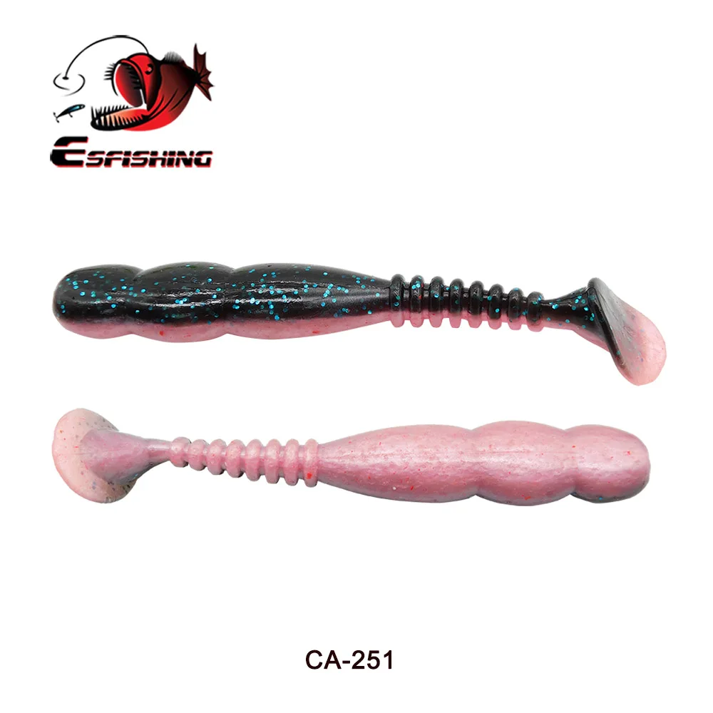 Amostra de Vinil KESFISHING Rock Shiner 50/95/115mm - Image 15