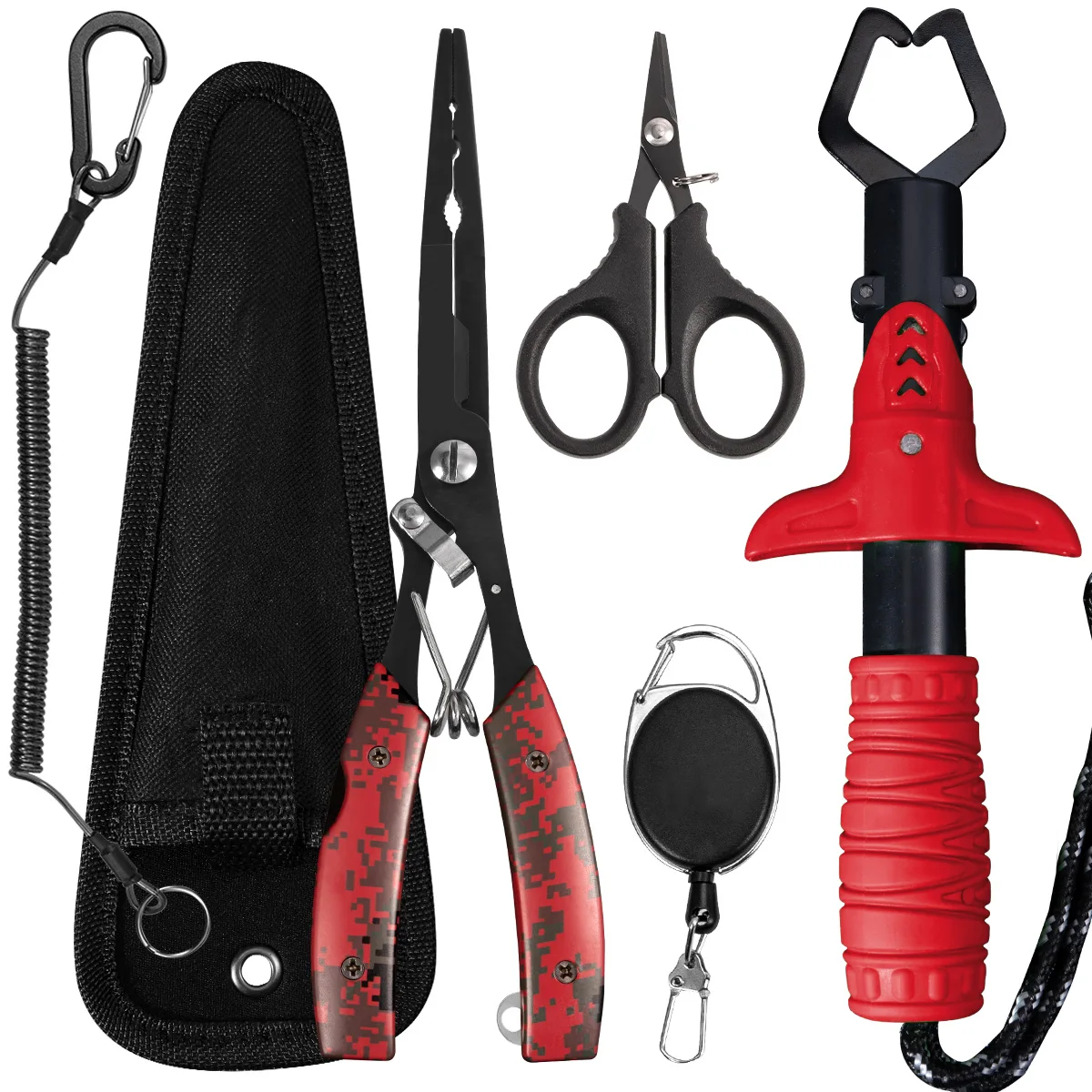 Kit de Ferramentas de Pesca com Alicate, Tesoura e Grip - Image 9