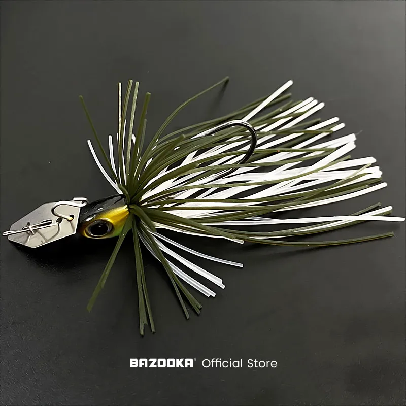 Chatterbait Bazooka 8,5g 58mm com Saia de Silicone - Image 5