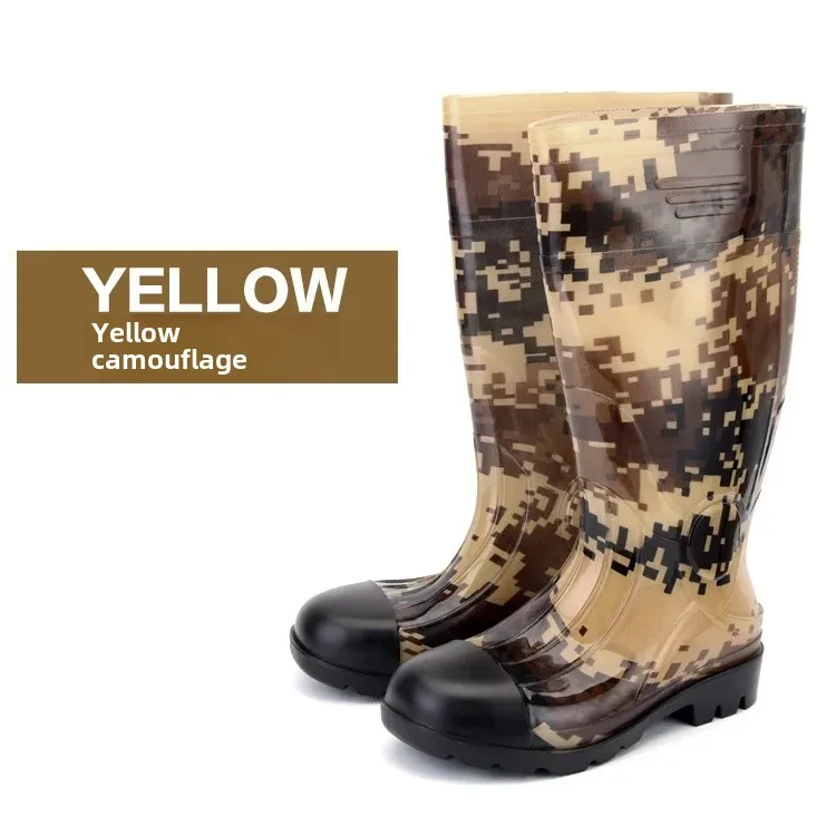 Botas de Pesca Impermeáveis Camufladas Cano Alto - Image 9