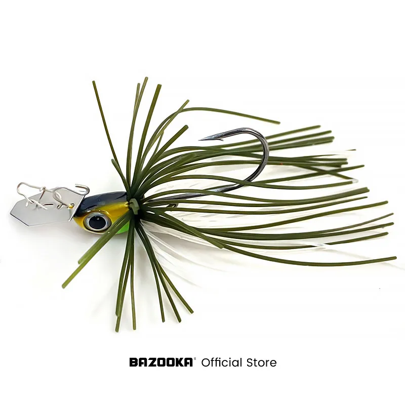 Chatterbait Bazooka 8,5g 58mm com Saia de Silicone - Image 10