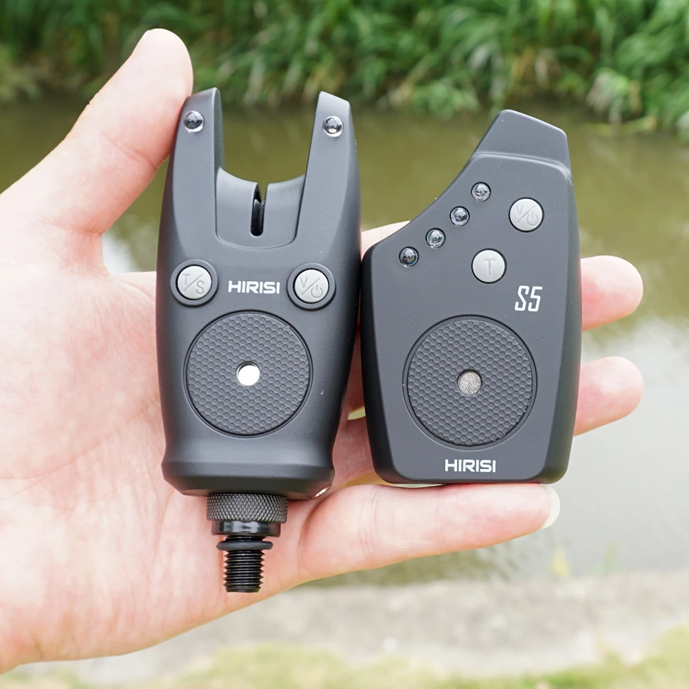 Conjunto Hirisi S5 Alarmes de Toque Sem Fios para Carpfishing - Image 2