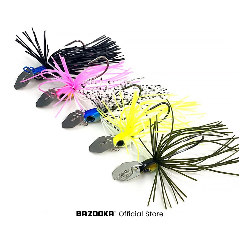 Chatterbait Bazooka 8,5g 58mm com Saia de Silicone - Image 2