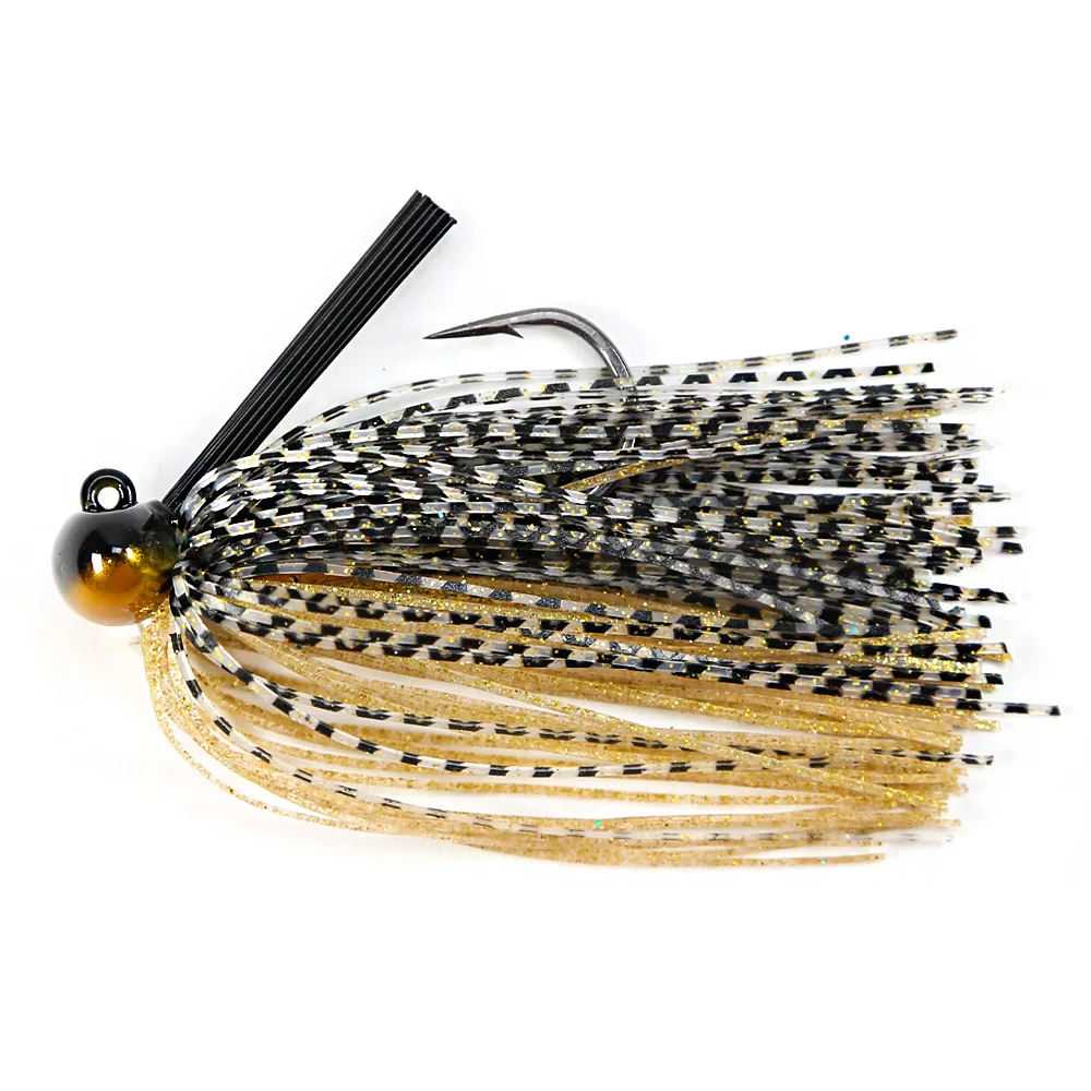 Jig Football B&U Anti-Erva com Saia de Silicone 10g/14g - Image 13