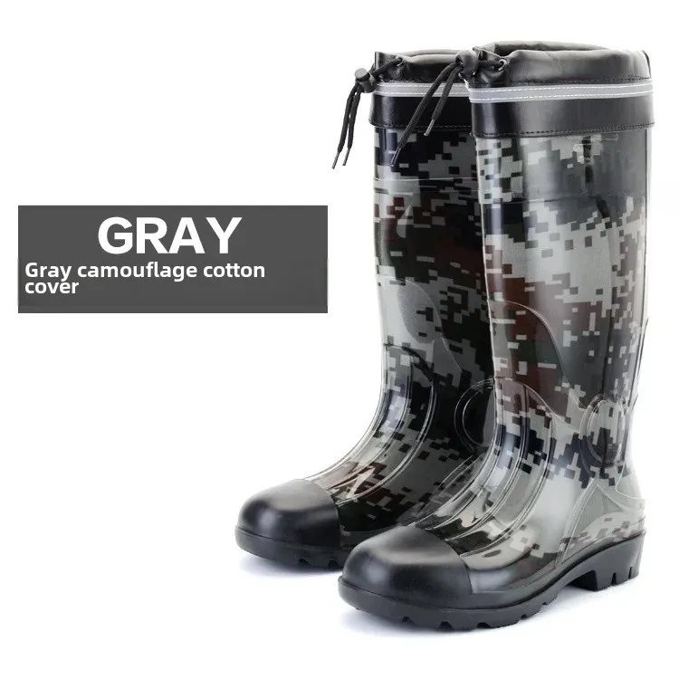 Botas de Pesca Impermeáveis Camufladas Cano Alto - Image 6