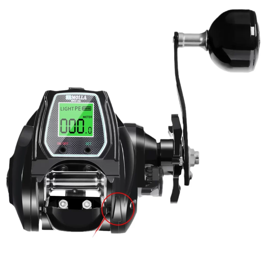 Carreto de Casting Samolla TX1000 com Contador Digital 6.4:1 16kg