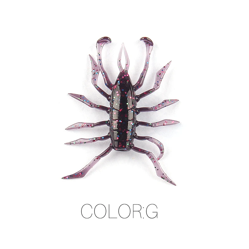 Amostra de Vinil Supercontinent Water Spider 38mm 1,42g 12un - Image 10