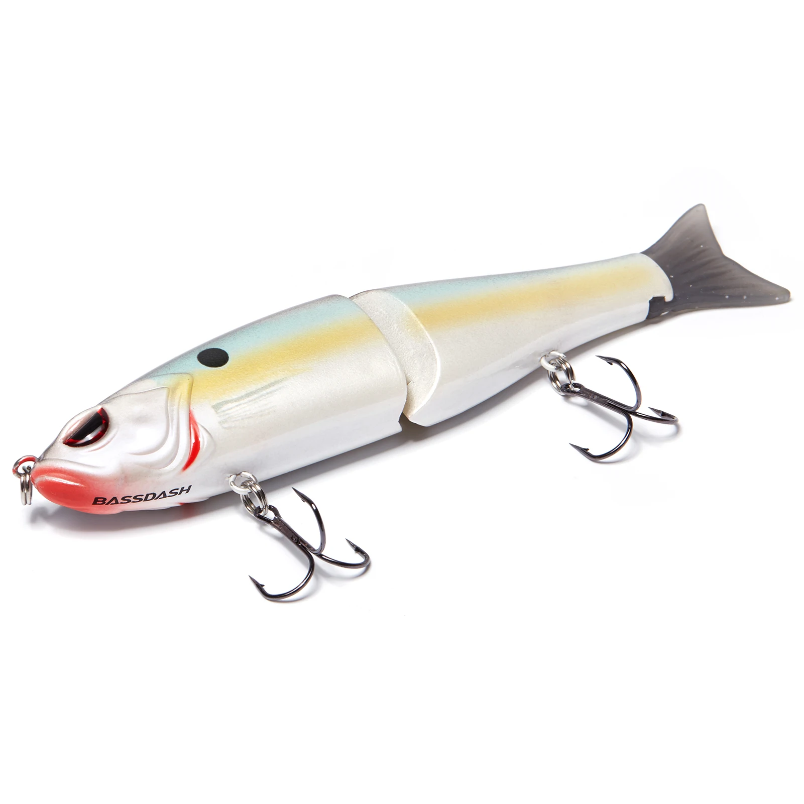 Amostra Bassdash SwimShad Glide Bait Articulada 11,5/17,8cm - Image 6