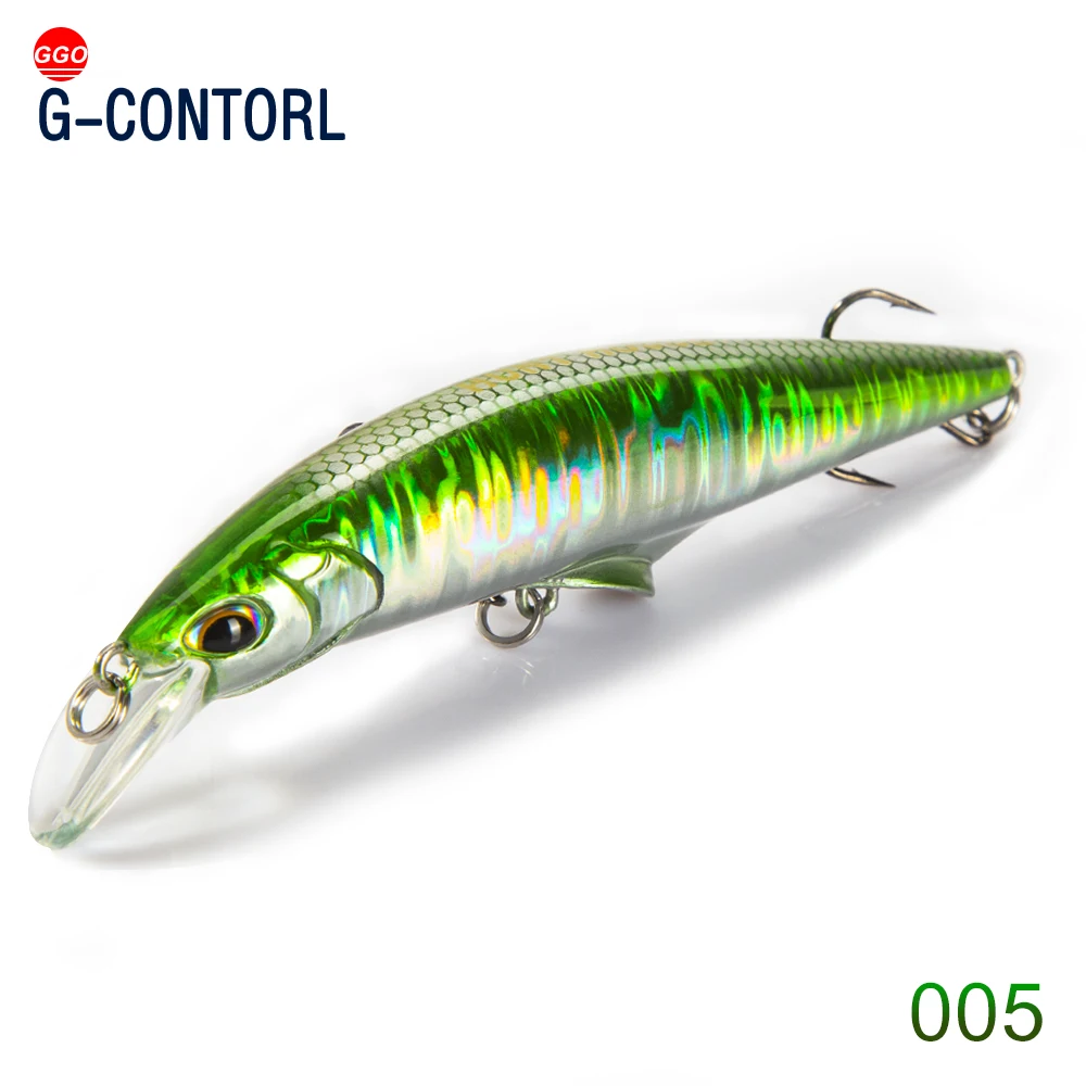 Amostra Hunthouse G-Control Heavy Minnow Afundante 95/120mm 28/41g - Image 16