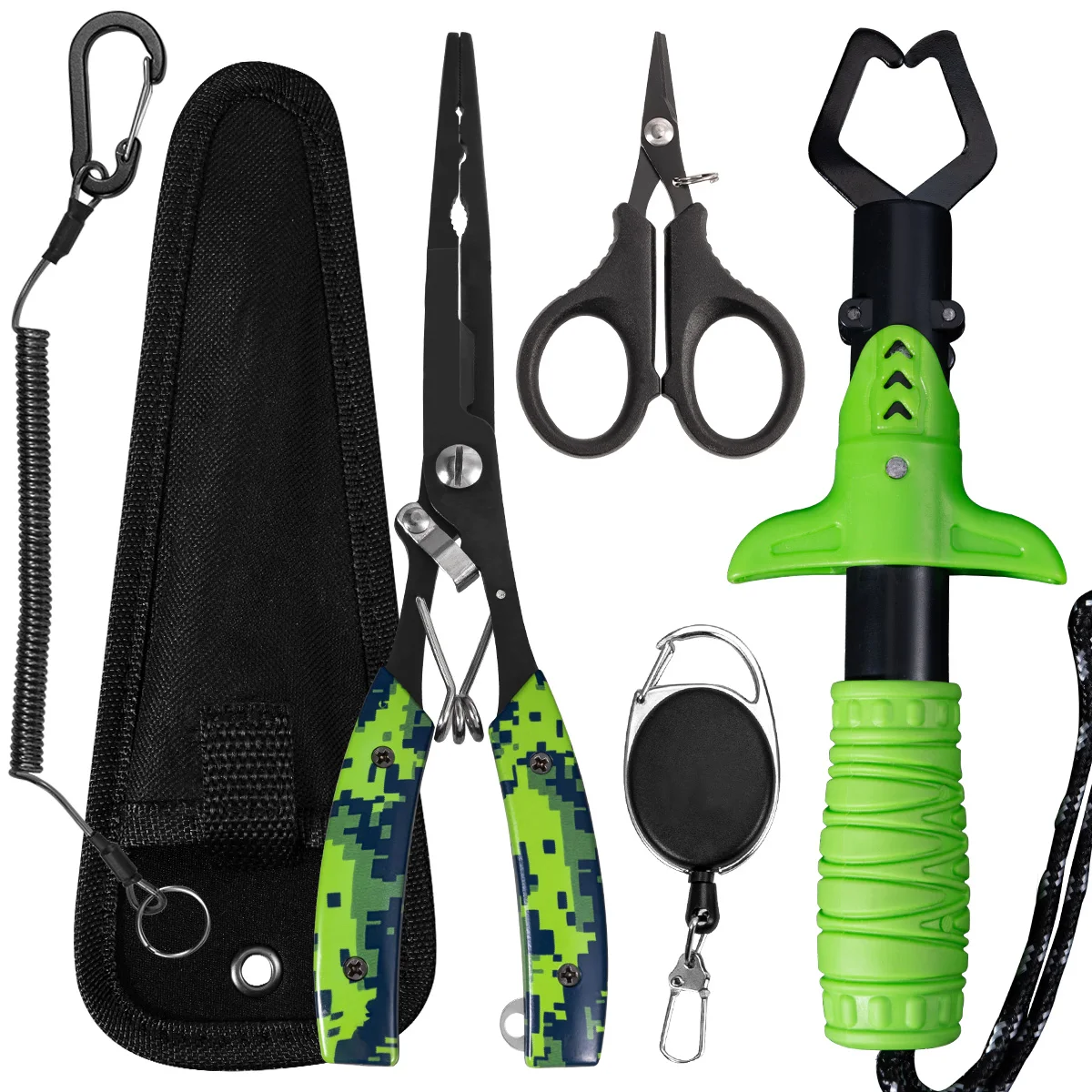 Kit de Ferramentas de Pesca com Alicate, Tesoura e Grip - Image 10