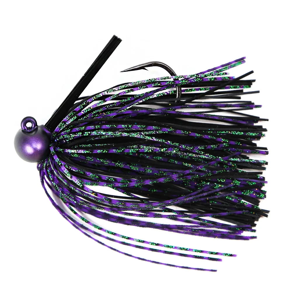 Jig Football B&U Anti-Erva com Saia de Silicone 10g/14g - Image 11