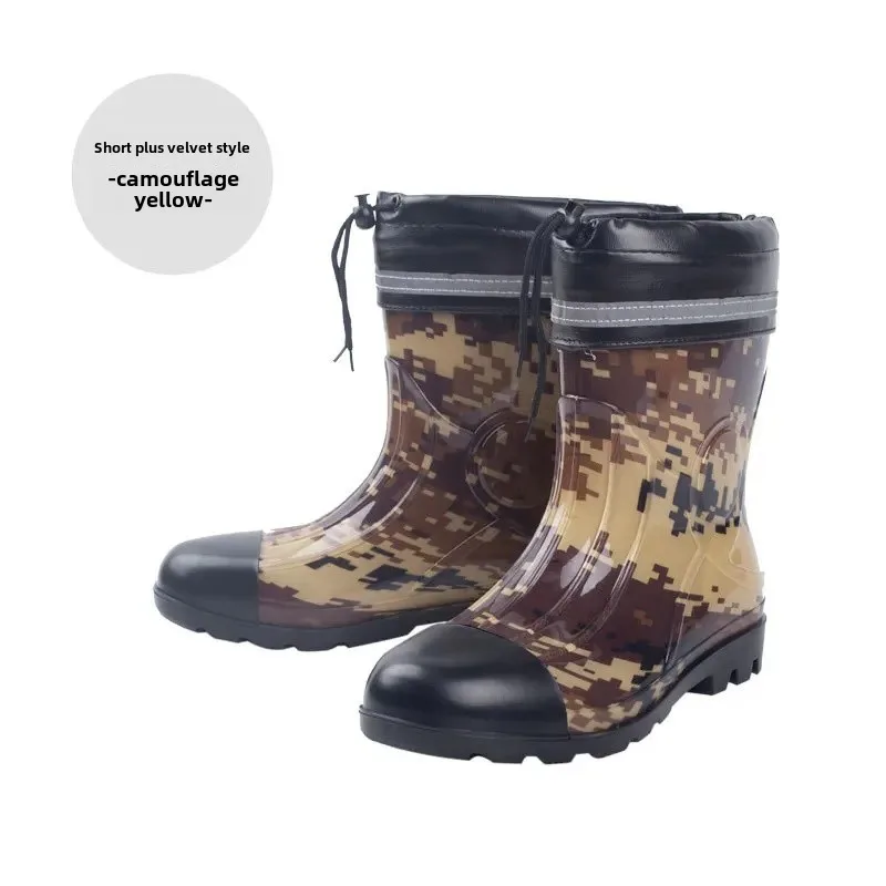 Botas de Pesca Impermeáveis Camufladas Cano Alto - Image 10